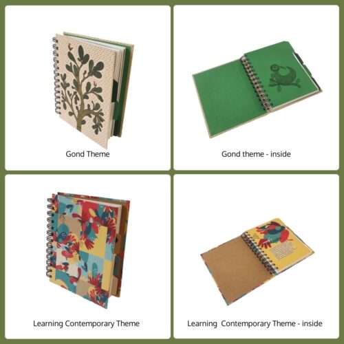 Spiral Notebook With Separators