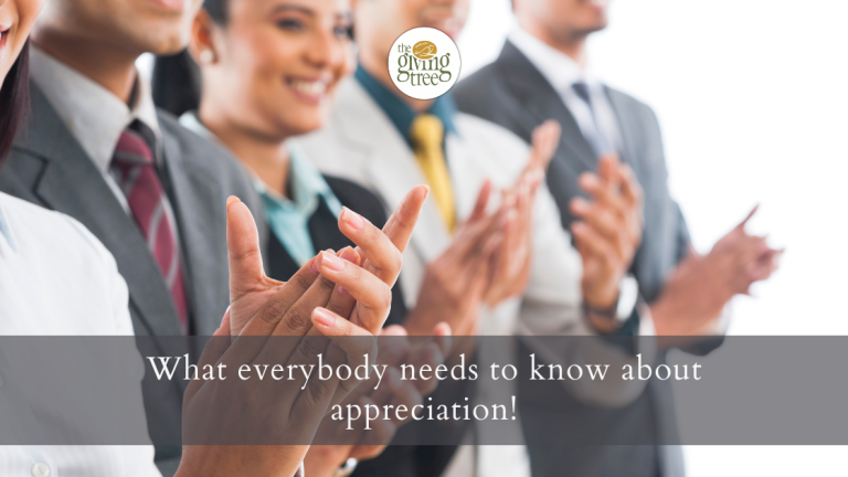 What everybody needs to know about appreciation!