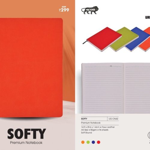 Premium Notebook - SOFTY