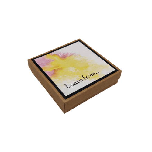 Coasters (set of 6) – Learning Watercolour Theme