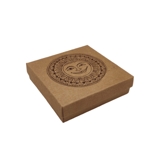 Coasters (set of 6) - Madhubani Rustic Theme