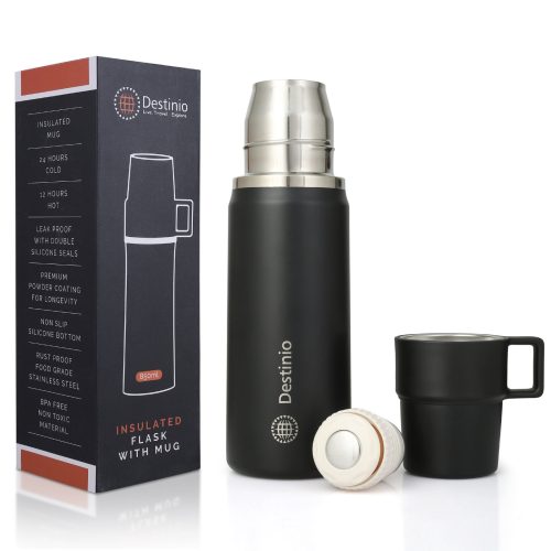 Insulated Flask with Mug 850 ml