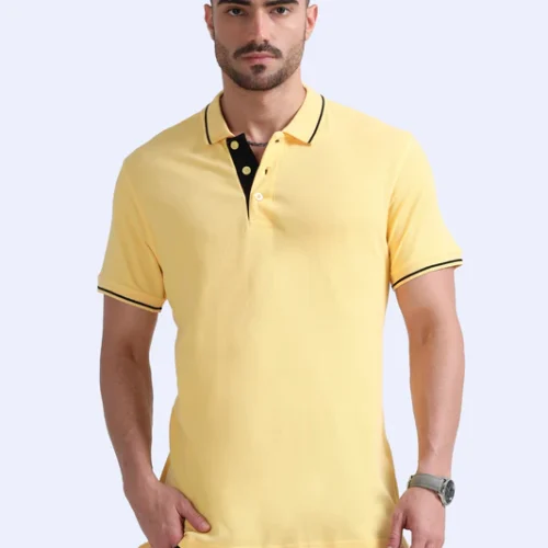 Organic Polo with Tipping