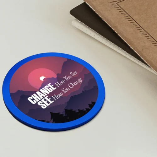 Positivity Silicon Coasters: Change