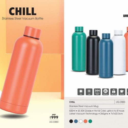 CHILL Stainless Steel Vaccum Bottle