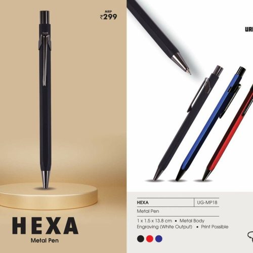Metal Pen - Hexa