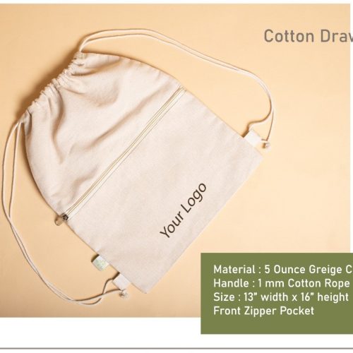 PINE Drawstring Canvas Bag
