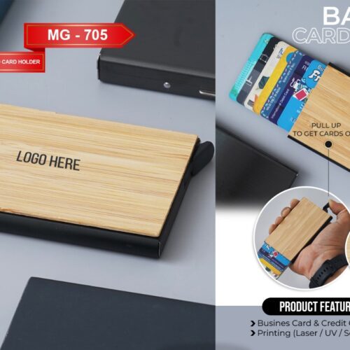 Bamboo Card holder