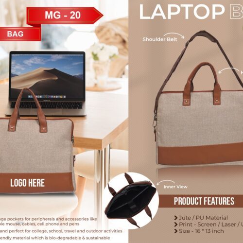 Jute Laptop Bag