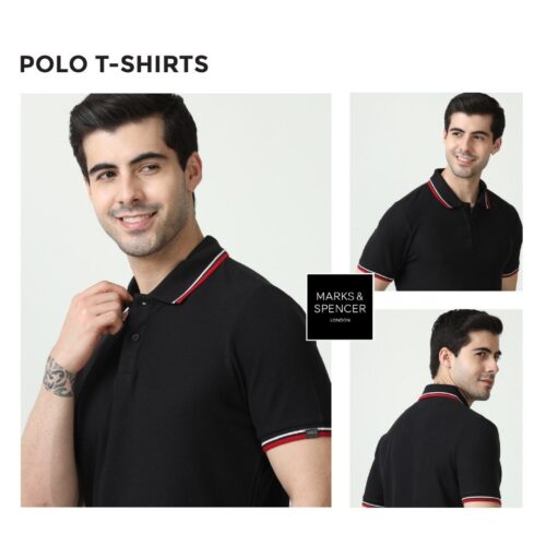 M&S Polo T-shirts with Tipping