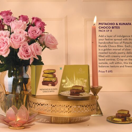 Pistachio & Kunafa Choco Bites