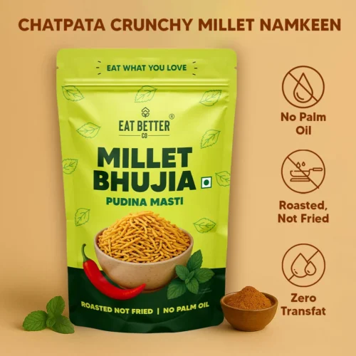 Millet Bhujia - Pudina Masti
