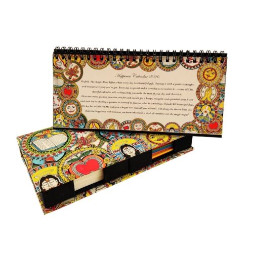 Calendar & Double Memo Box Gift Set (Madhubani)