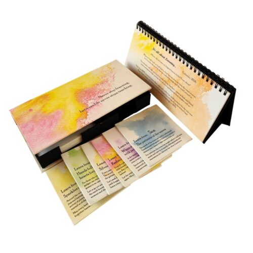 Calendar & Double Memo Box Gift Set (Learning)