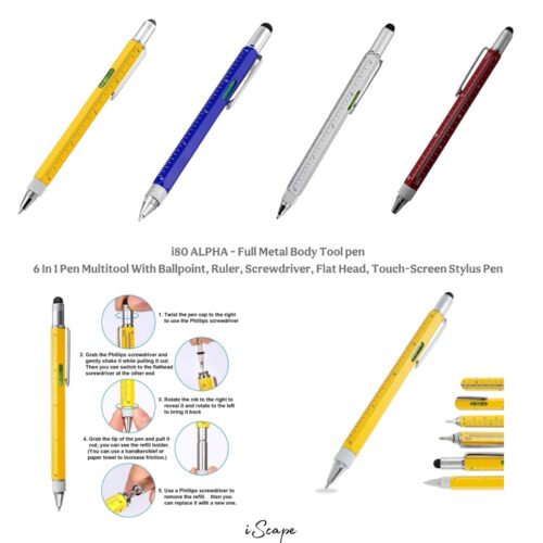 Metal Body Tool Pen